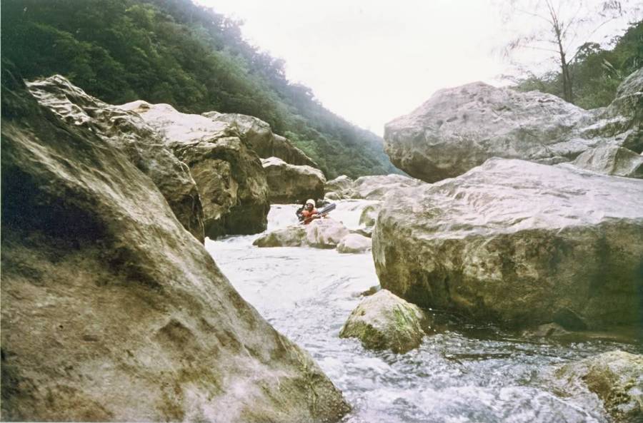 Running through some narrows